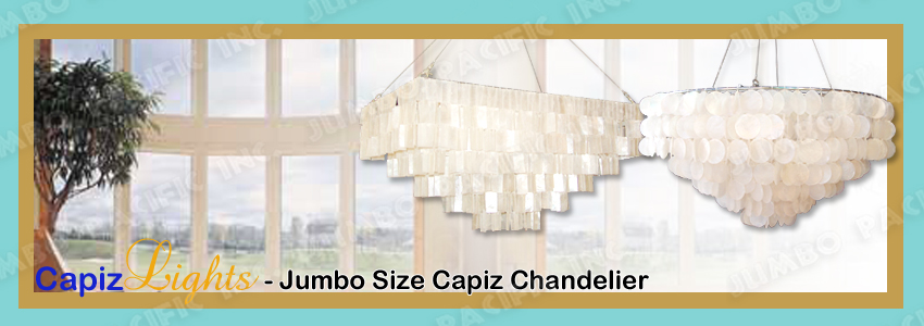 Capiz Hanging Chandelier